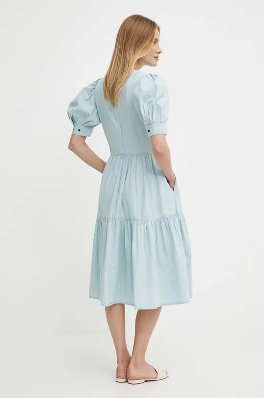 Rifľové šaty Lauren Ralph Lauren 100 % Bavlna