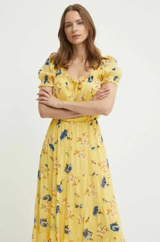 жовтий Сукня Lauren Ralph Lauren