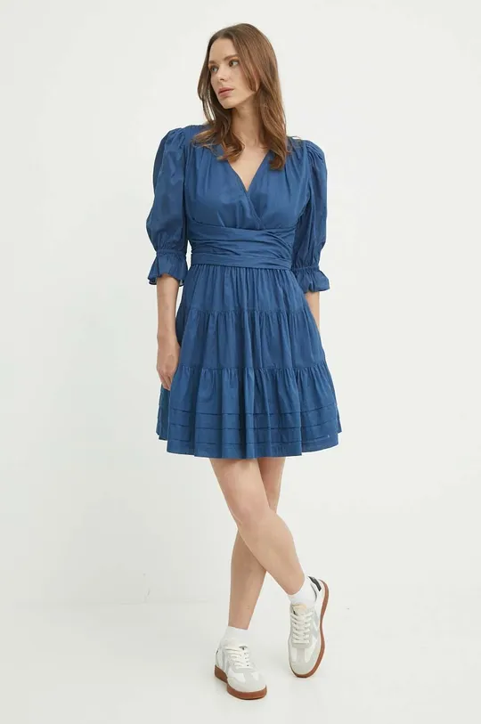 Šaty Lauren Ralph Lauren modrá