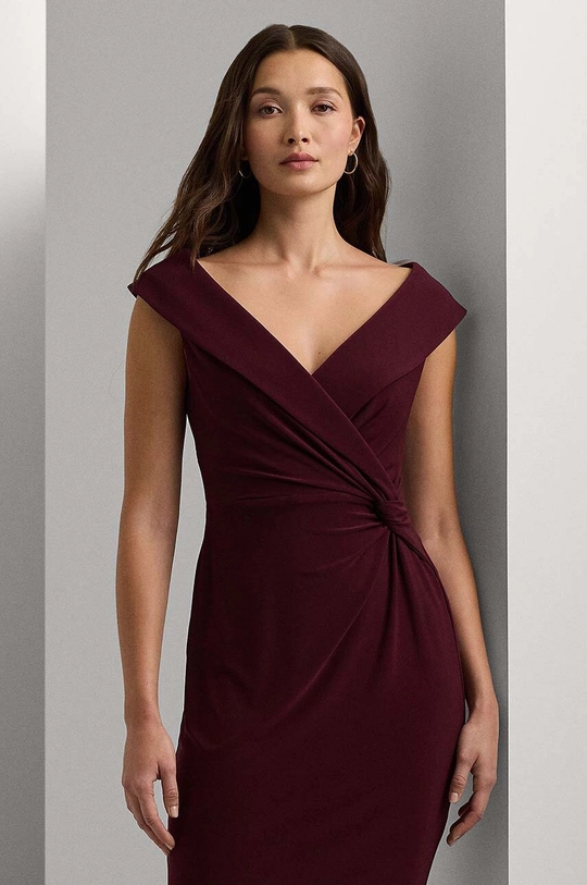 Îmbrăcăminte Lauren Ralph Lauren rochie 253926907 burgundia