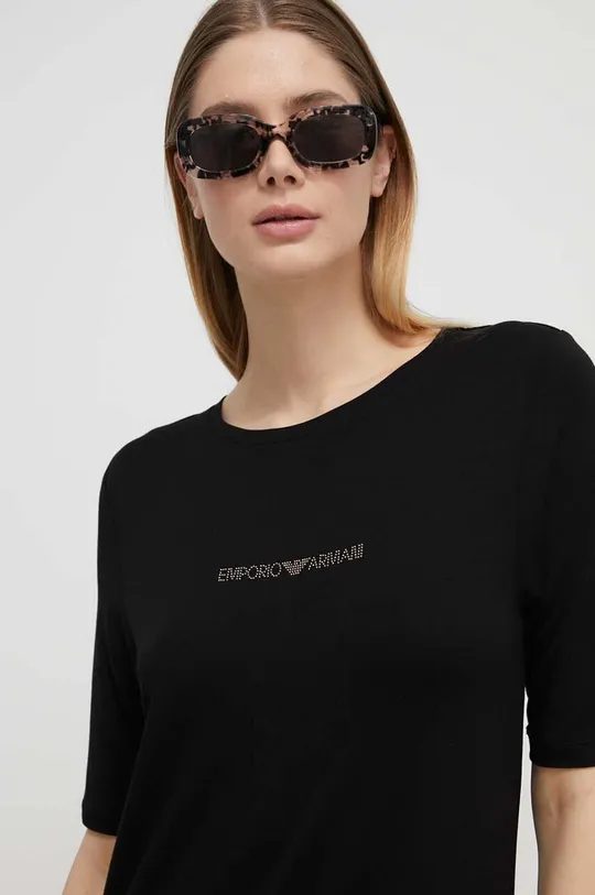 crna Haljina za plažu Emporio Armani Underwear