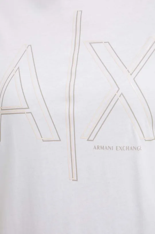 Pamučna haljina Armani Exchange Ženski