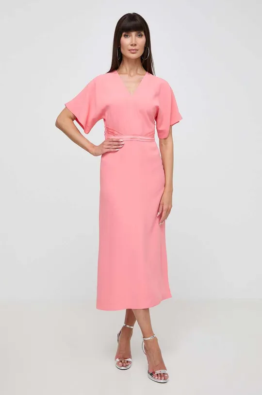 Платье BOSS розовый