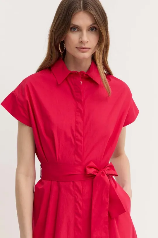 κόκκινο Βαμβακερό φόρεμα Liu Jo