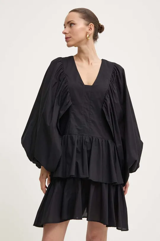 Liu Jo sukienka bawełniana czarny