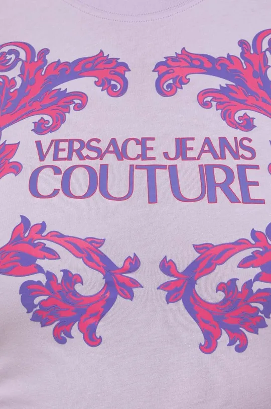 Bavlnené šaty Versace Jeans Couture Dámsky