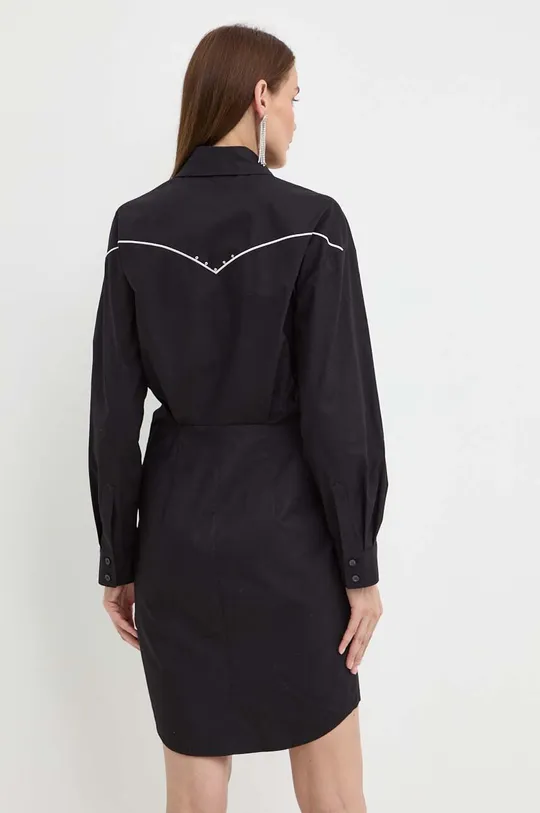 Βαμβακερό φόρεμα Pinko Κύριο υλικό: 100% Βαμβάκι Εφαρμογή: 100% Ορείχαλκος Πρόσθετο υλικό: 100% Βισκόζη