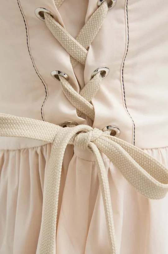 Pamučna haljina Pinko Ženski