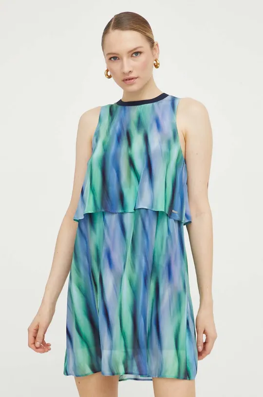 Платье Armani Exchange голубой