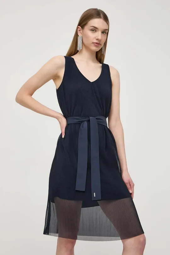 темно-синій Сукня Armani Exchange Жіночий