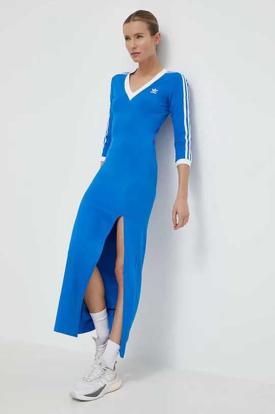 μπλε Φόρεμα adidas Originals Γυναικεία
