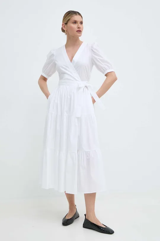 Φόρεμα Twinset λευκό