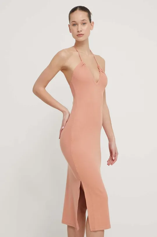 ροζ Φόρεμα Roxy Γυναικεία