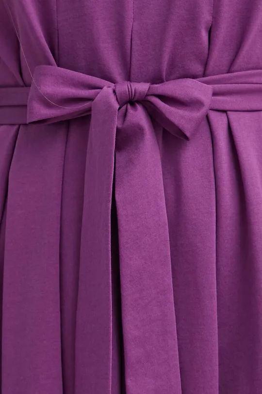фиолетовой Хлопковое платье Weekend Max Mara