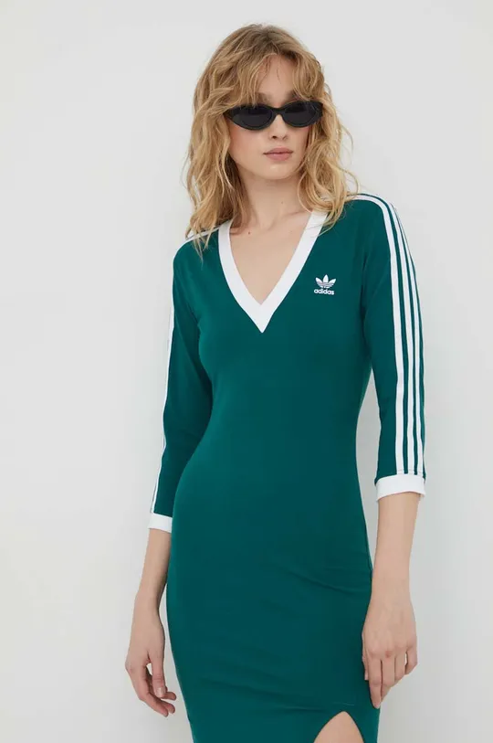 Φόρεμα adidas Originals Shadow Original 0 πράσινο