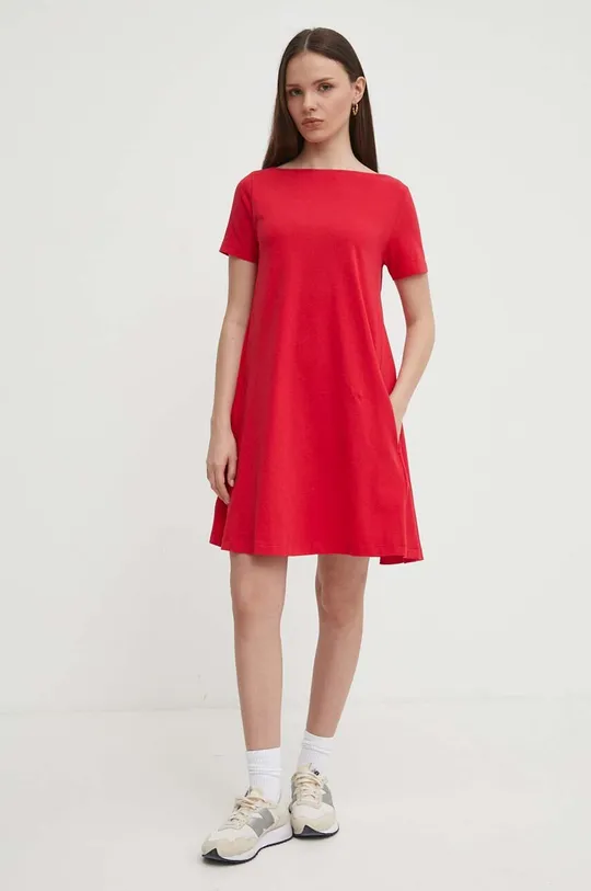 Φόρεμα United Colors of Benetton κόκκινο