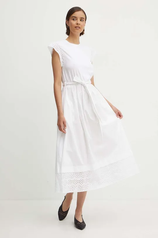 biały United Colors of Benetton sukienka Damski