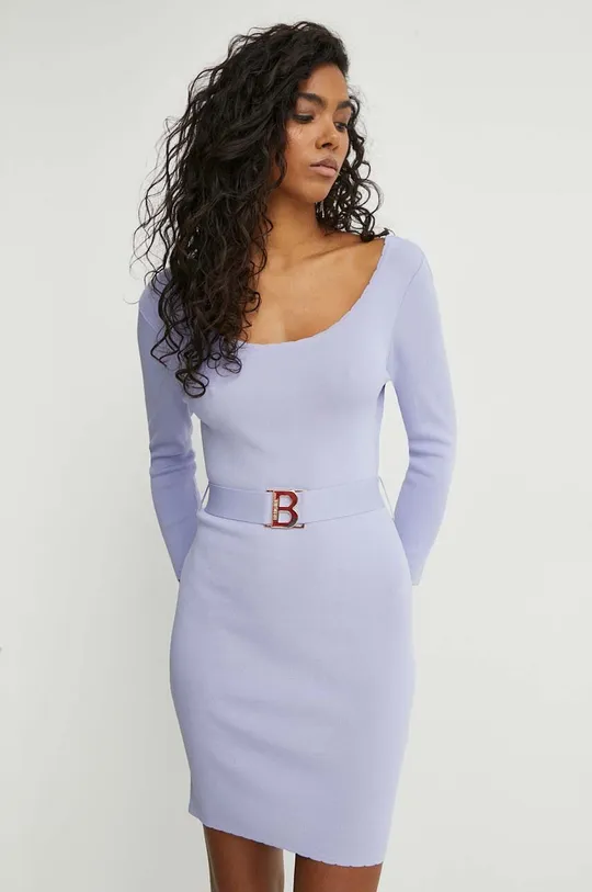 μωβ Φόρεμα Blugirl Blumarine Γυναικεία
