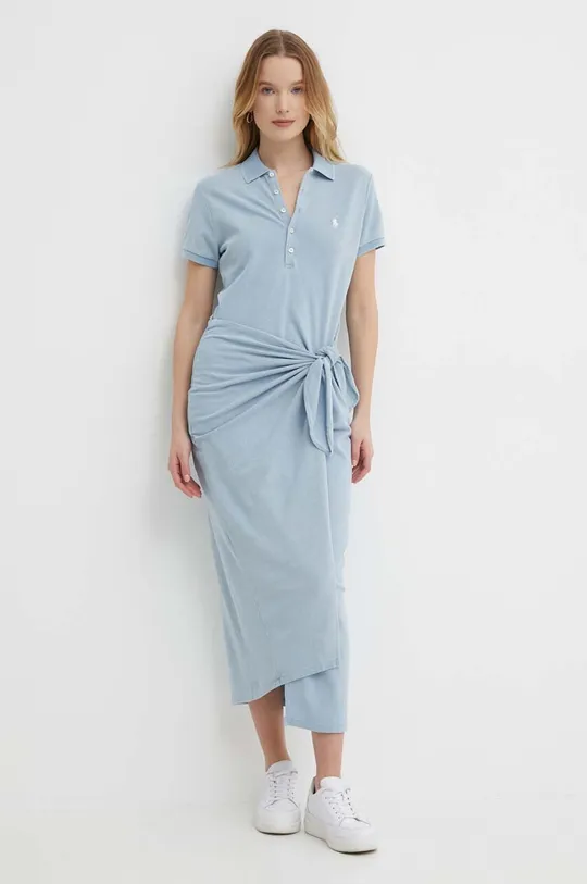 Polo Ralph Lauren sukienka 97 % Bawełna, 3 % Elastan