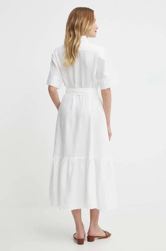 Ľanové šaty Polo Ralph Lauren 100 % Ľan