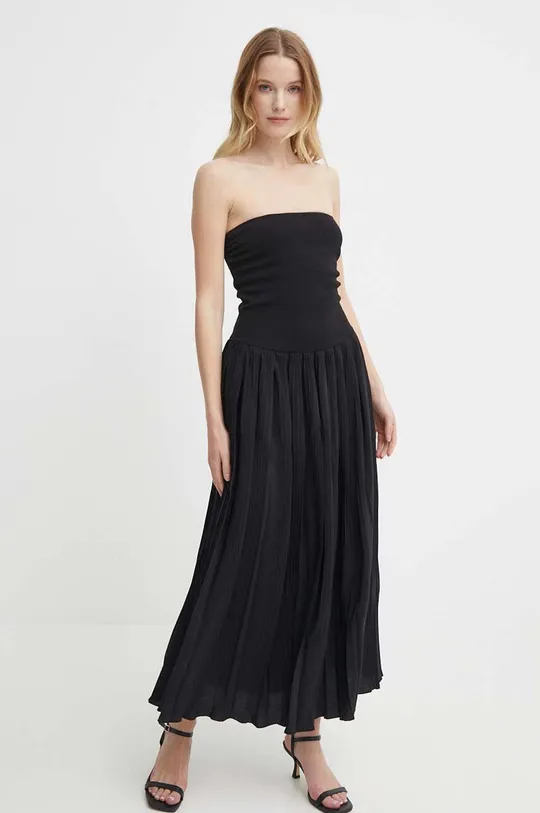 fekete Sisley ruha
