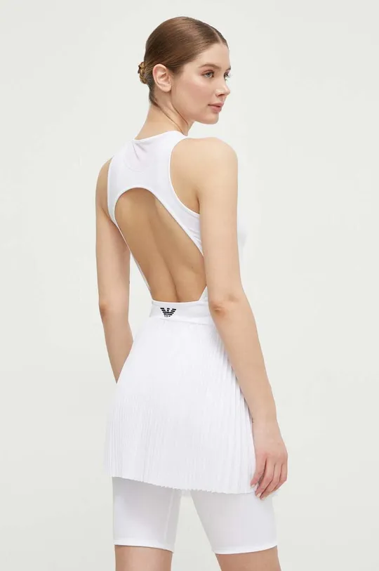biały EA7 Emporio Armani sukienka