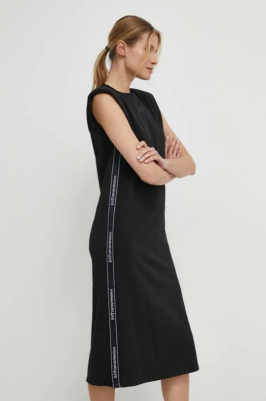 μαύρο Φόρεμα EA7 Emporio Armani Γυναικεία