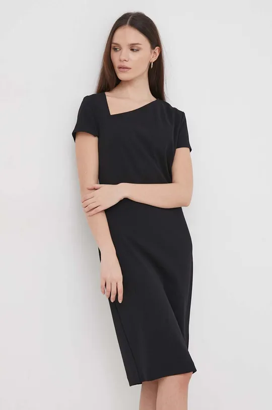 črna Obleka Calvin Klein Ženski