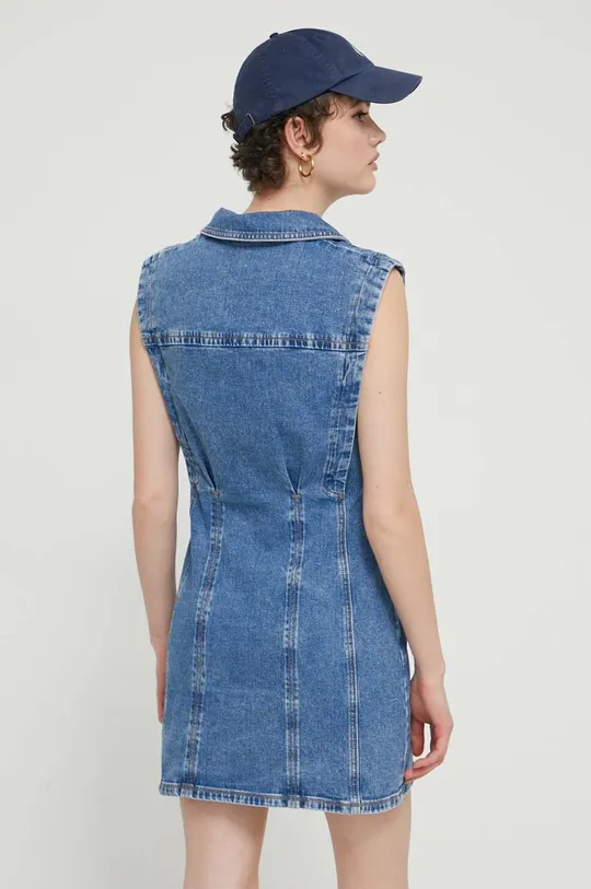 Abercrombie & Fitch sukienka jeansowa 99 % Bawełna, 1 % Elastan