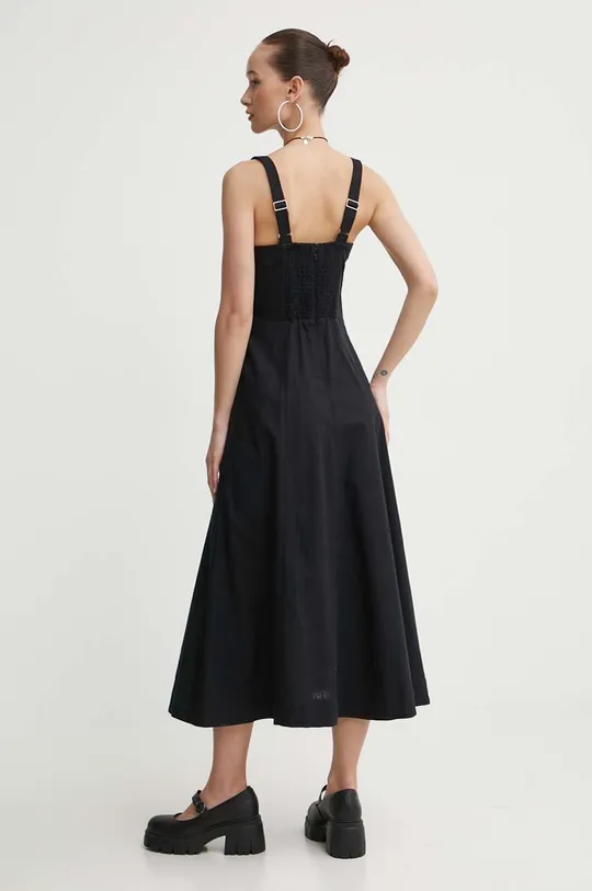 Λινό φόρεμα Abercrombie & Fitch Κύριο υλικό: 53% Λινάρι, 47% Βαμβάκι Φόδρα: 100% Βαμβάκι