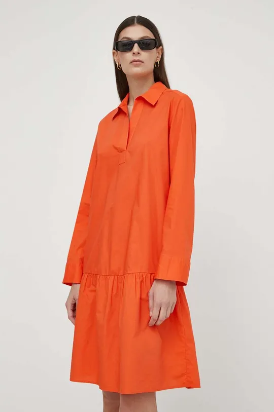 Φόρεμα Marc O'Polo πορτοκαλί