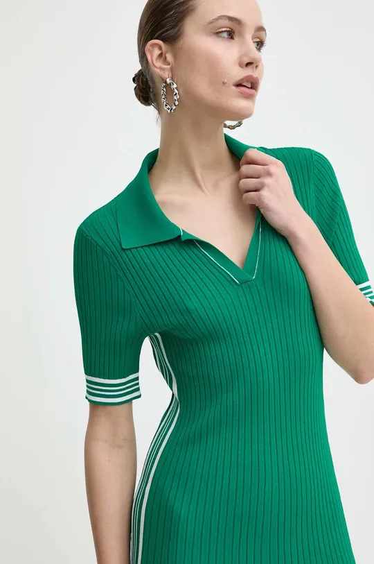 zielony Miss Sixty sukienka RJ5120 KNIT DRESS