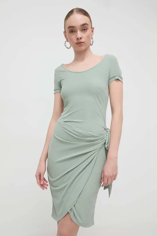 Guess sukienka ELISEA zielony