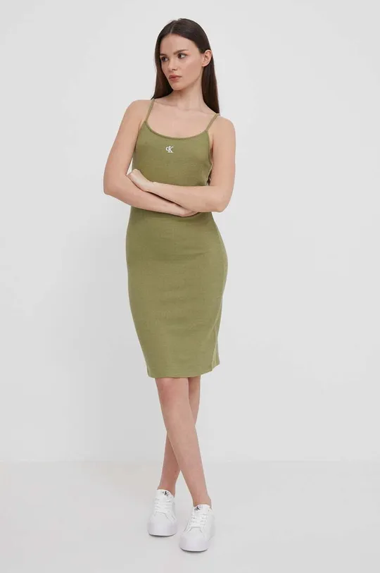 πράσινο Φόρεμα Calvin Klein Jeans
