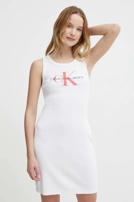 белый Платье Calvin Klein Jeans Женский