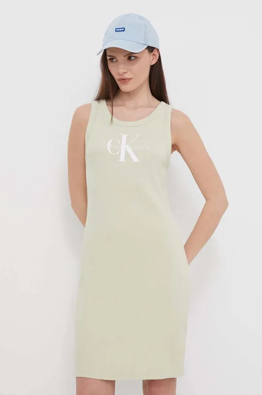 зелёный Платье Calvin Klein Jeans Женский