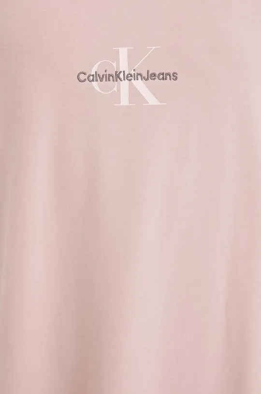 roza Obleka Calvin Klein Jeans