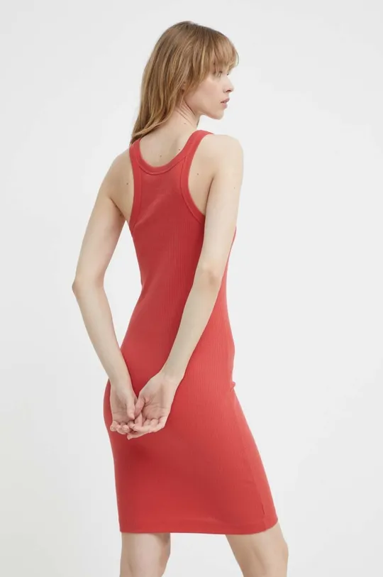 Βαμβακερό φόρεμα G-Star Raw 100% Οργανικό βαμβάκι