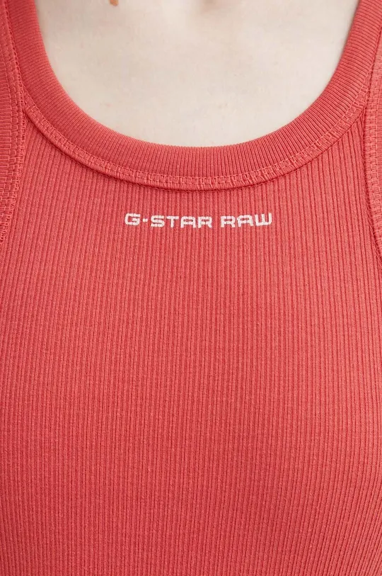 Βαμβακερό φόρεμα G-Star Raw Γυναικεία
