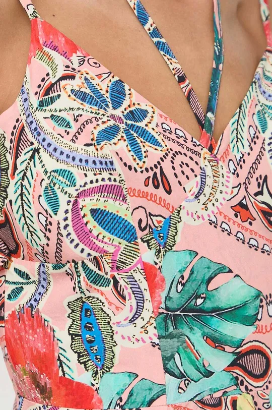 Pamučna haljina za plažu Marciano Guess Ženski
