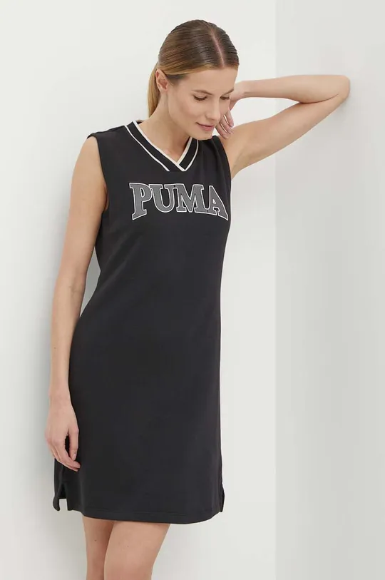 μαύρο Φόρεμα Puma SQUAD Γυναικεία