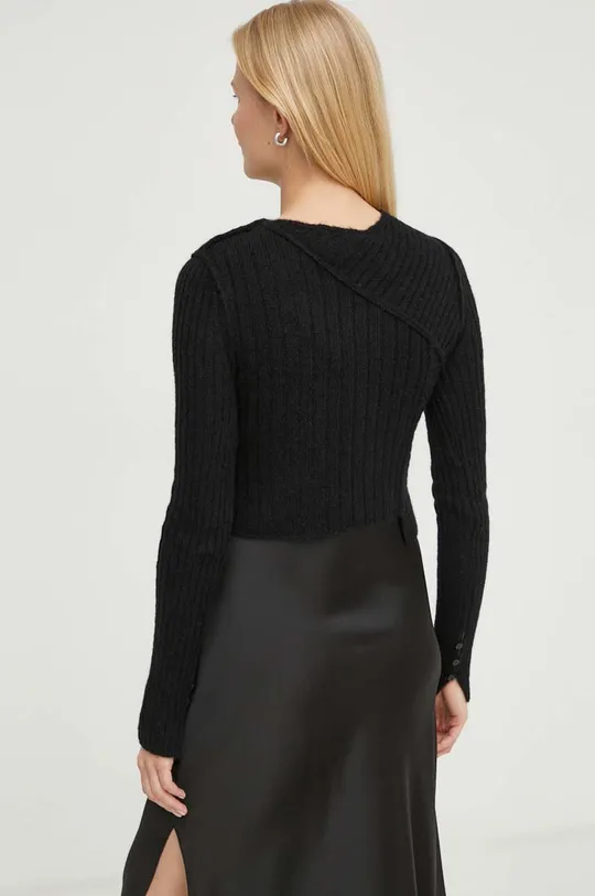 μαύρο Μάλλινο φόρεμα και πουλόβερ AllSaints