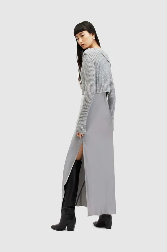 срібний Сукня та светр з вовною AllSaints