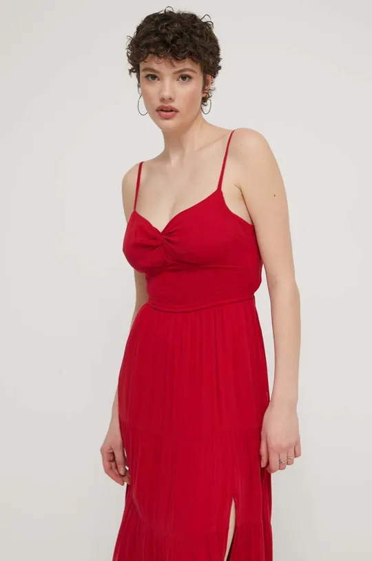 czerwony Hollister Co. sukienka