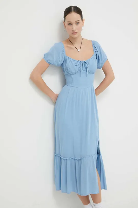 Φόρεμα Hollister Co. μπλε