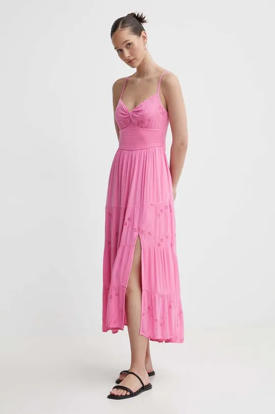 ροζ Φόρεμα Hollister Co. Γυναικεία