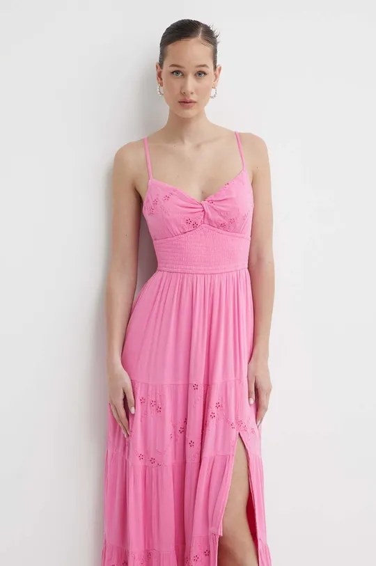 Φόρεμα Hollister Co. ροζ