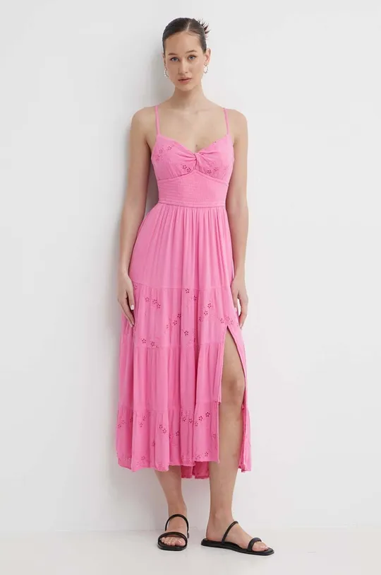 różowy Hollister Co. sukienka