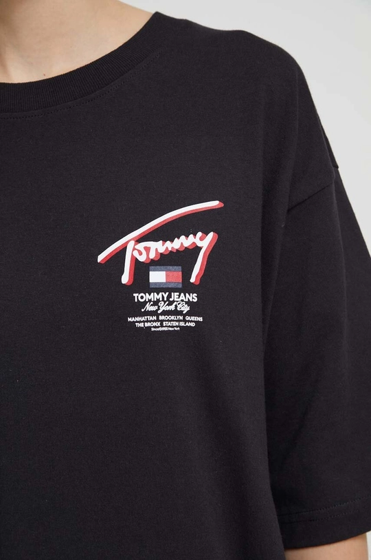 Pamučna haljina Tommy Jeans Ženski