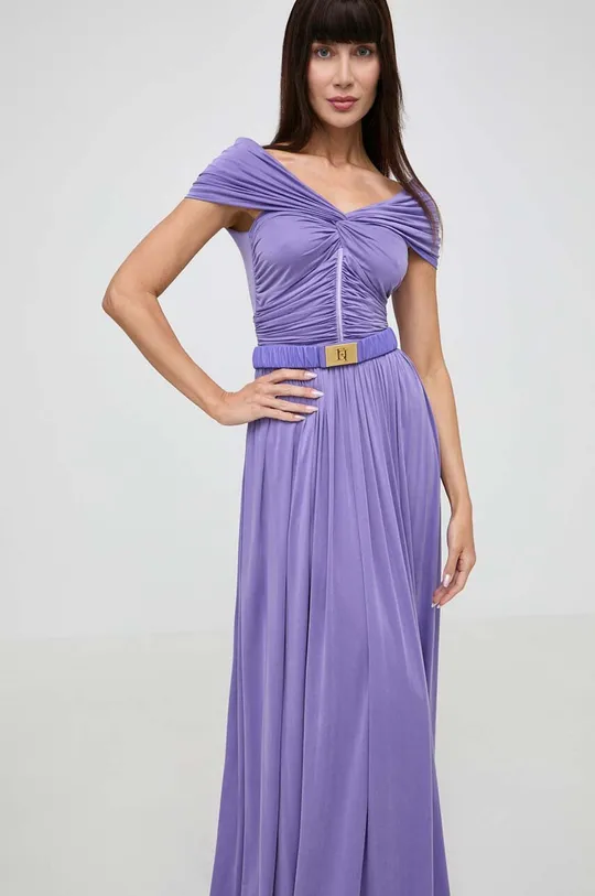 Elisabetta Franchi vestito violetto